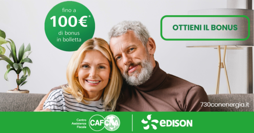 Il tuo 730 con energia! Fino a 100 euro di sconto sulla tua prossima bolletta