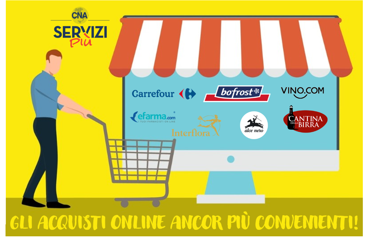 Con CNA gli acquisti online più convenienti