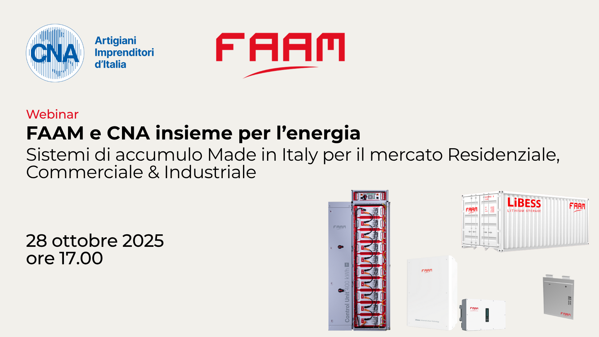 FAAM e CNA insieme per l’energia - Marketing CNA