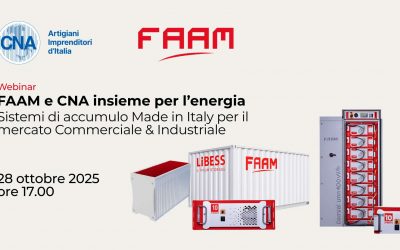 FAAM e CNA insieme per l’energia