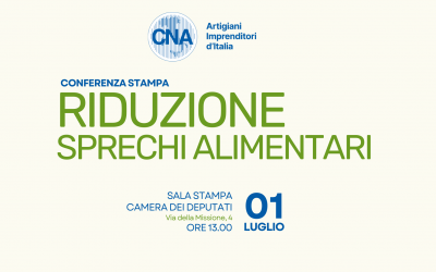 Conferenza stampa riduzione sprechi alimentari