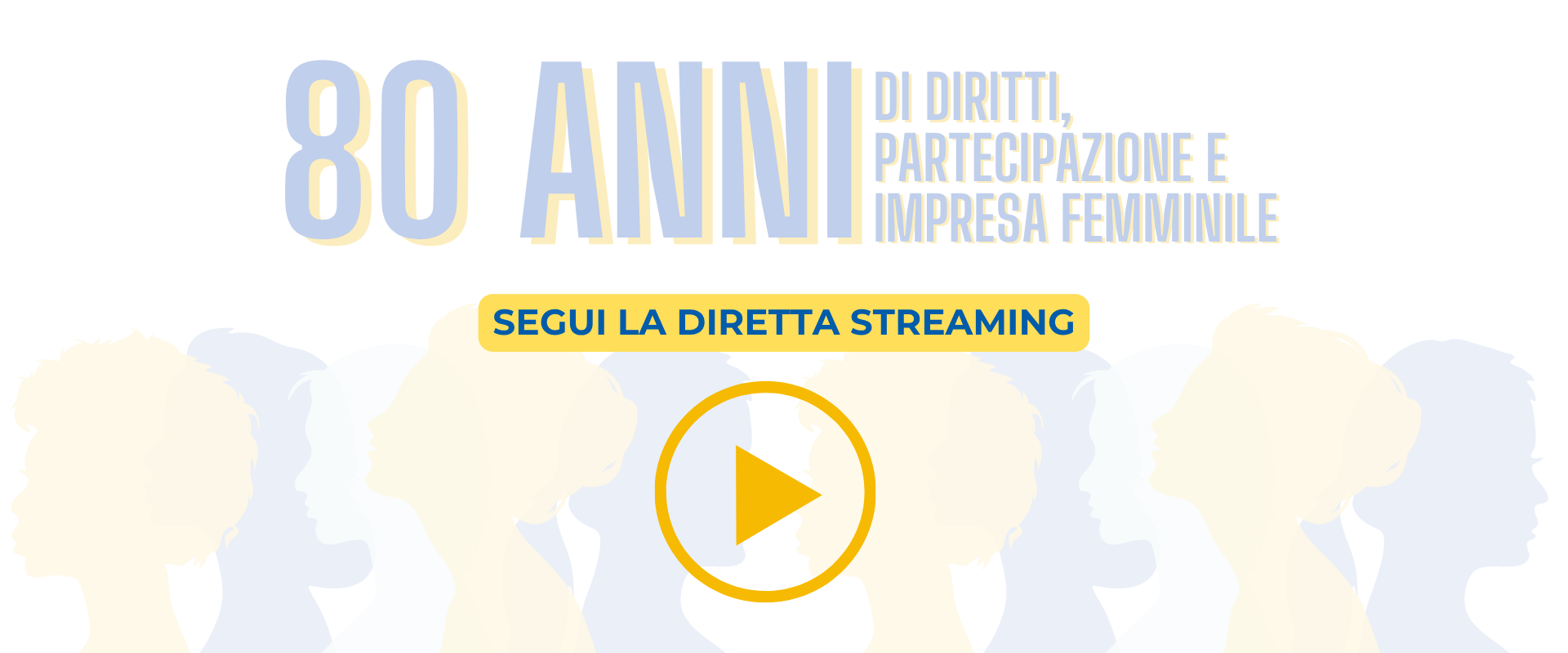 80 anni di diritti, partecipazioni e impresa donna streaming